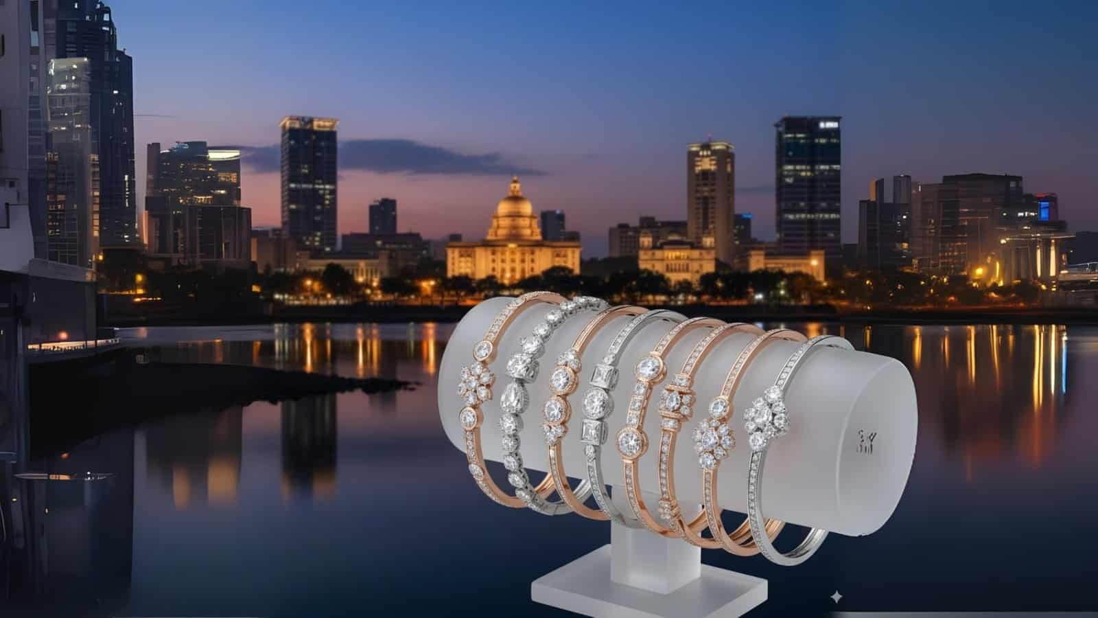 lab-grown diamond bangles in Bangalore